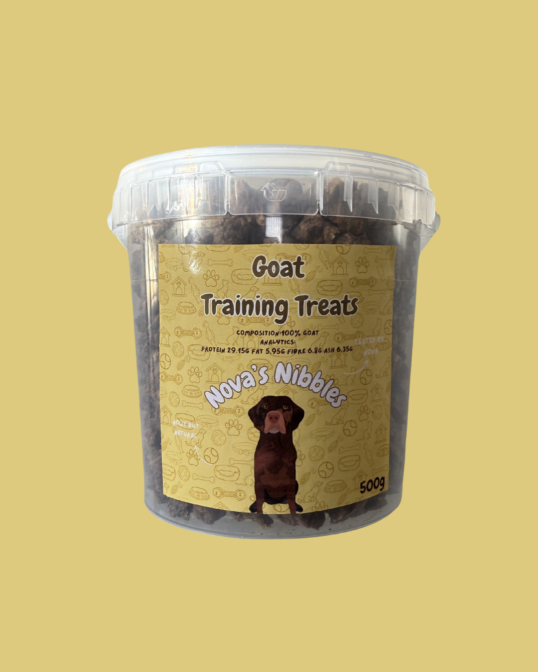 Goat Training Treats – 500g Resealable Tub