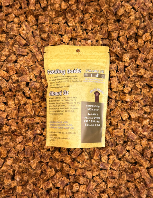 Nova's Nibbles Goat Training Treats Back