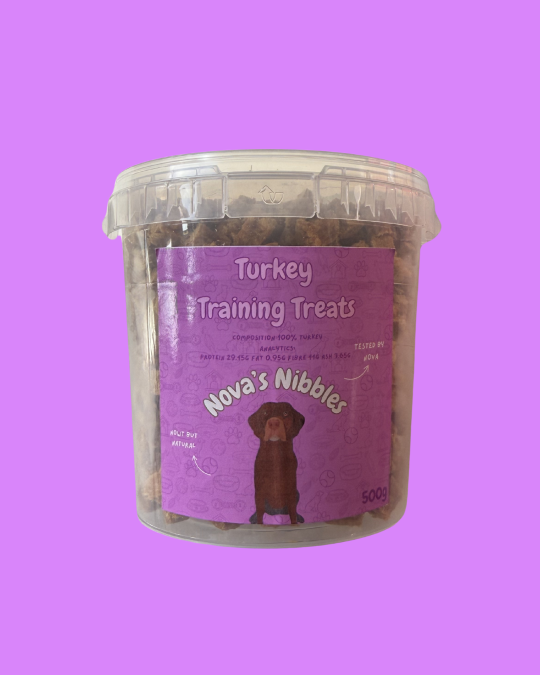 Turkey Training Treats – 500g Resealable Tub