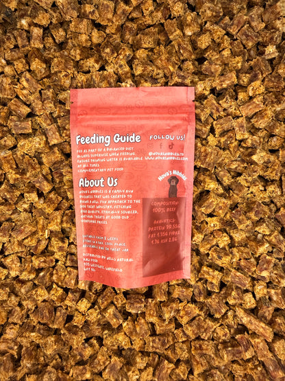 Novas Nibbles Beef Training Treats Back
