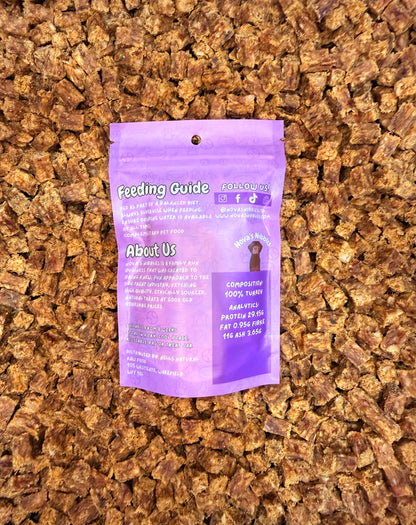 Nova's Nibbles Turkey Training Treats Back 