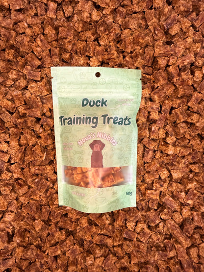 Nova's Nibbles Duck Training Treats Front